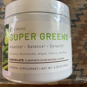 It works chocolate greens